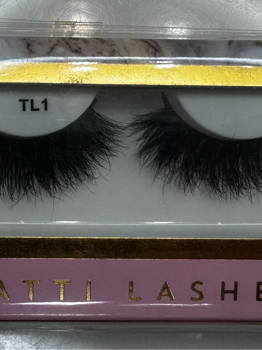 Dramatic Black TL1 False Eyelashes - Fluffy Volume